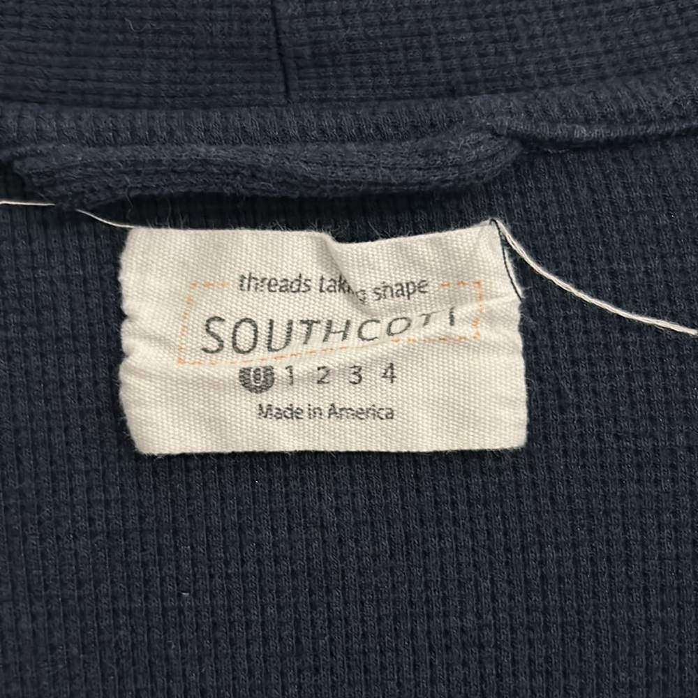 Navy Blue Robe - Picture 2 of 2